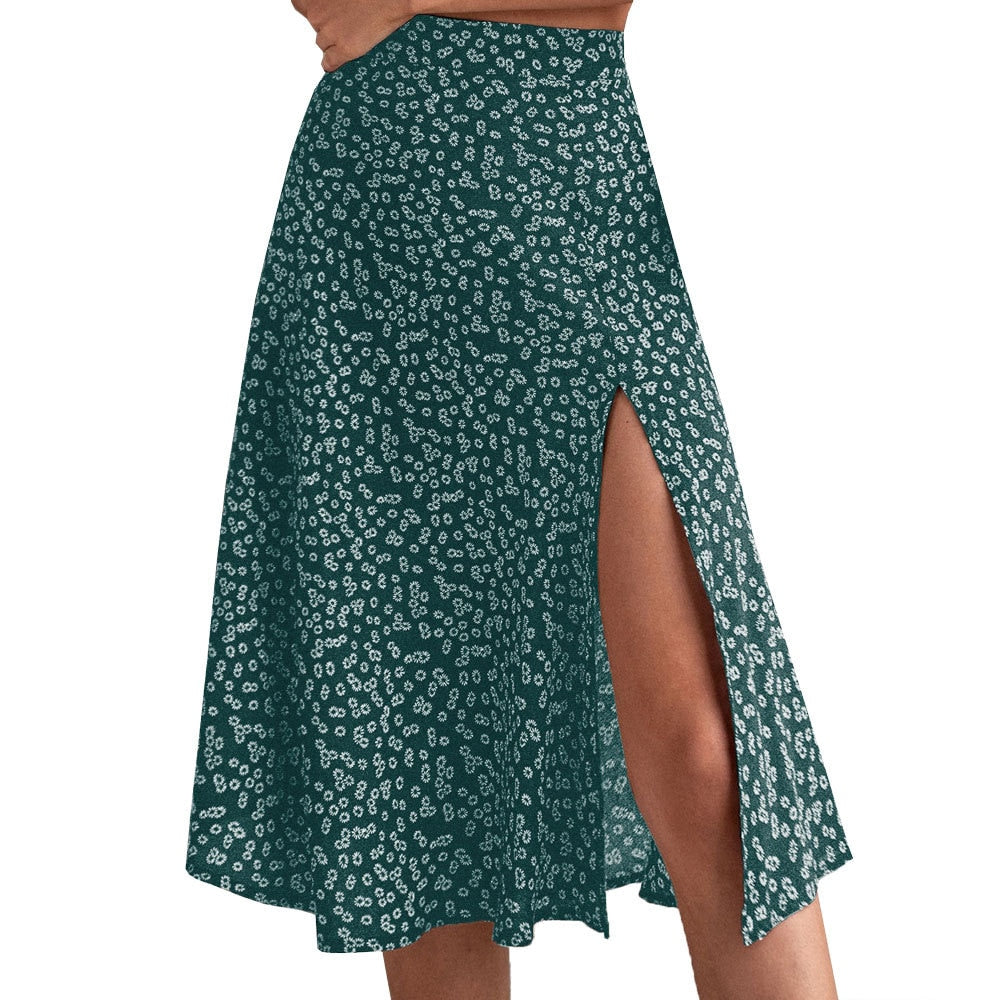 Women Summer  fashion Wrapped Skirts