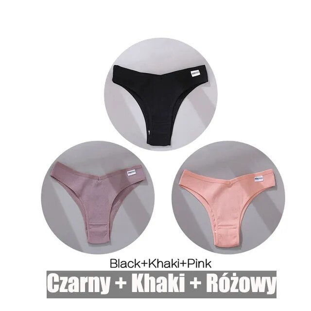 Female low raise comfortable knickers SET 16 3pcs