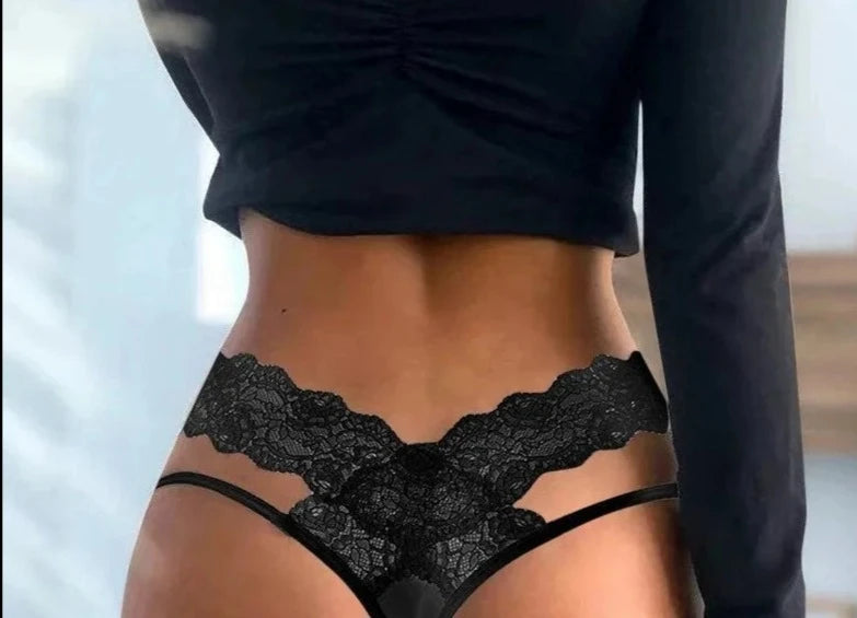 Women Panties Seamless Underwear Hollow Out Sensual elegant Lingerie