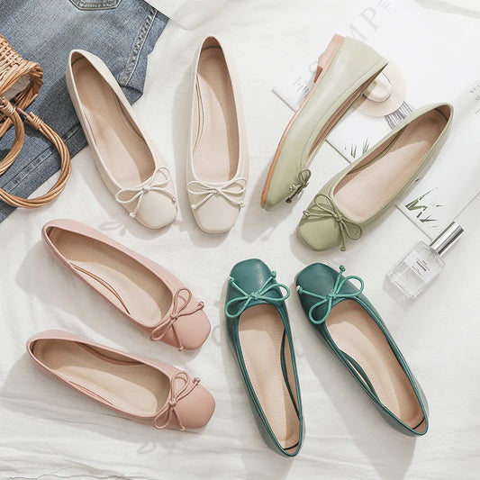 Bow Ballet Flats for Women