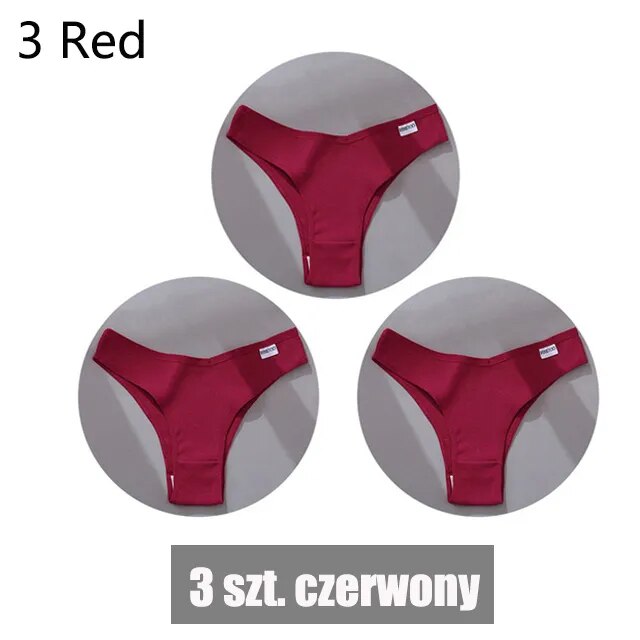 Female low raise comfortable knickers SET 18 3pcs