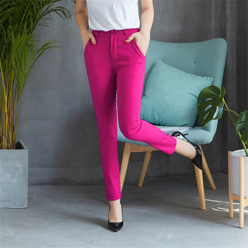 Womens Formal Office Pencil Pants