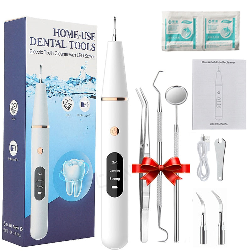 Electric Sonic Teeth Plaque Cleaner