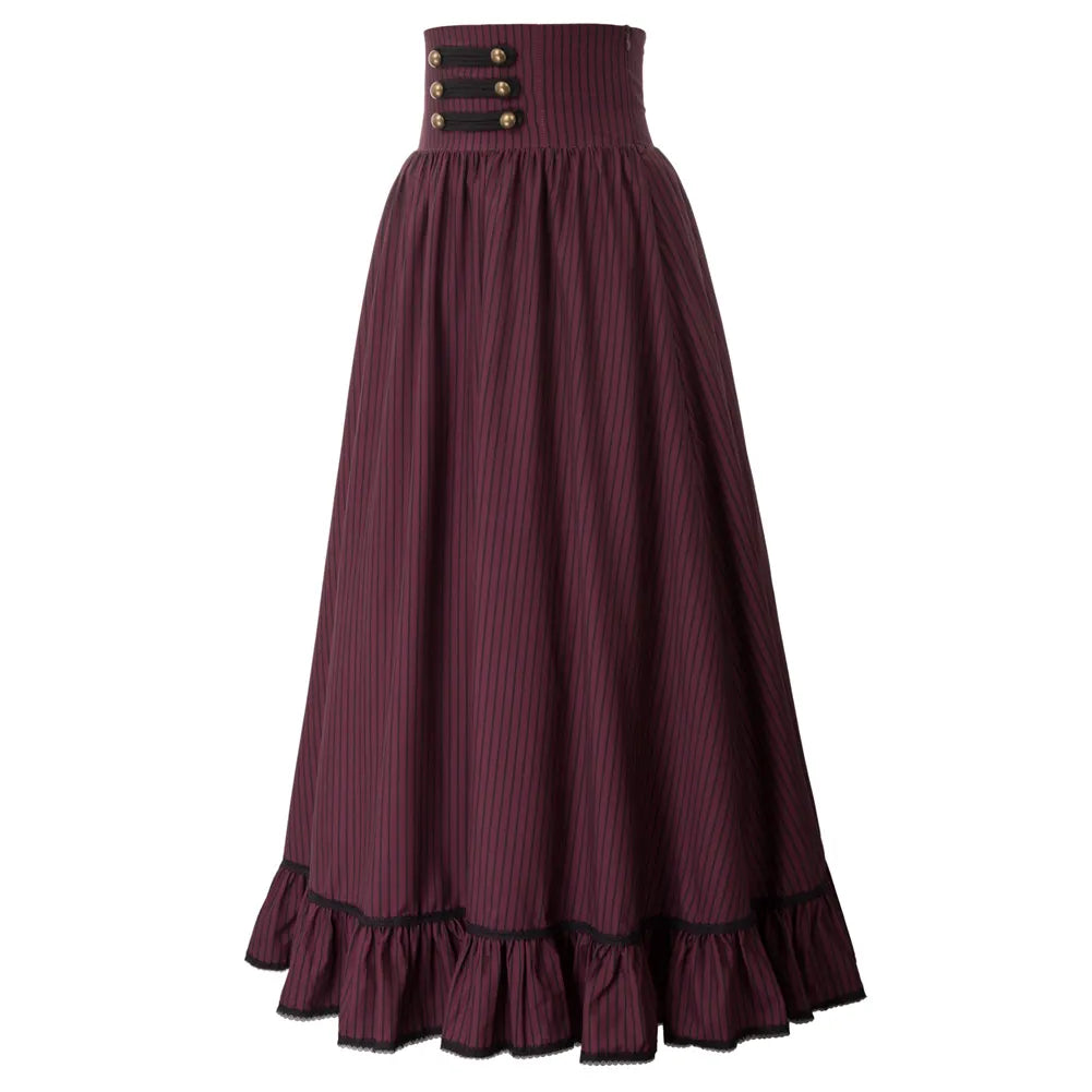 Summer Clothes Gothic Maxi Skirt