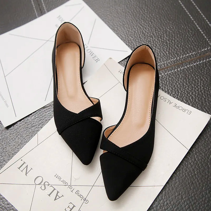 New Lady Flat  Pointed toe Heel
