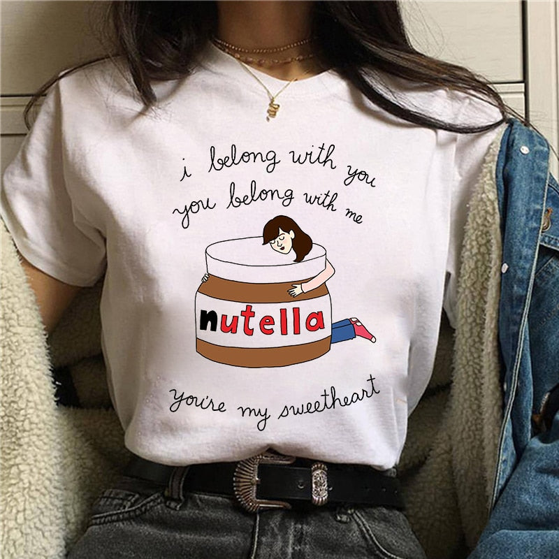 Nutella Print T Shirt 32933