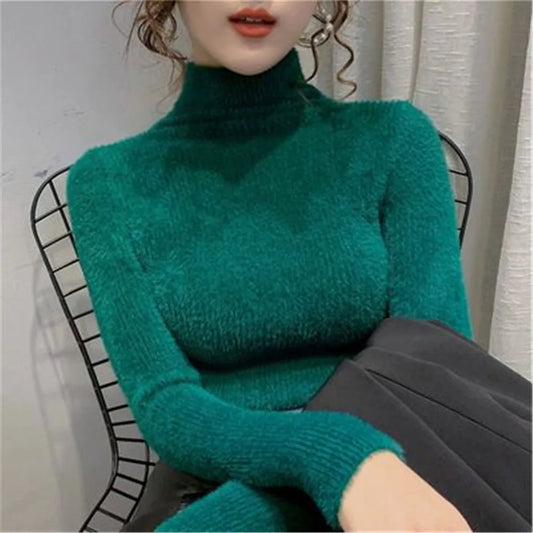 Women Turtleneck attractive Sweater