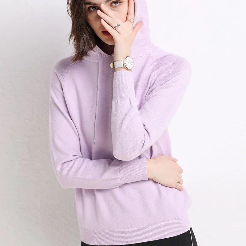 Women's Long-Sleeve Pullover Sweatshirts