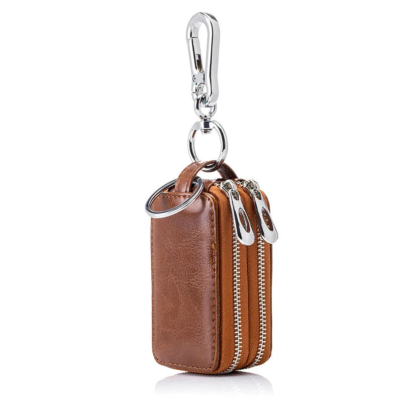 Genuine Cow Leather Car Keys Bag