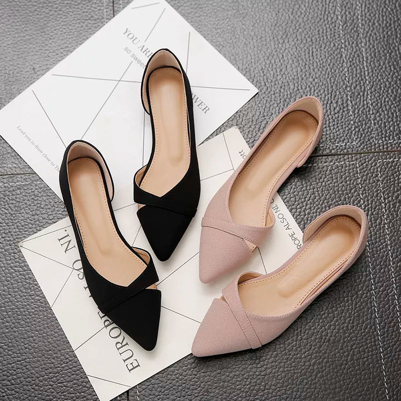 New Lady Flat  Pointed toe Heel
