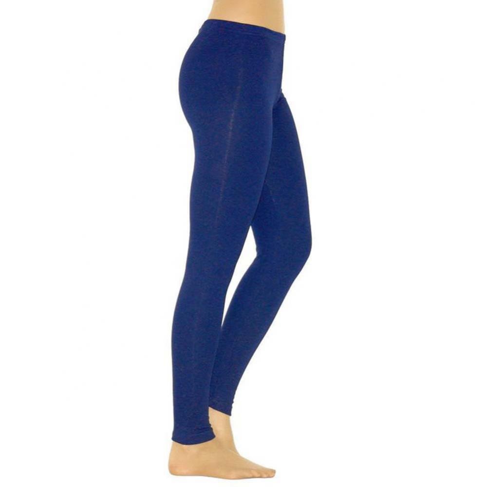 New Solid Color Elastic High Waist Slim Leggings