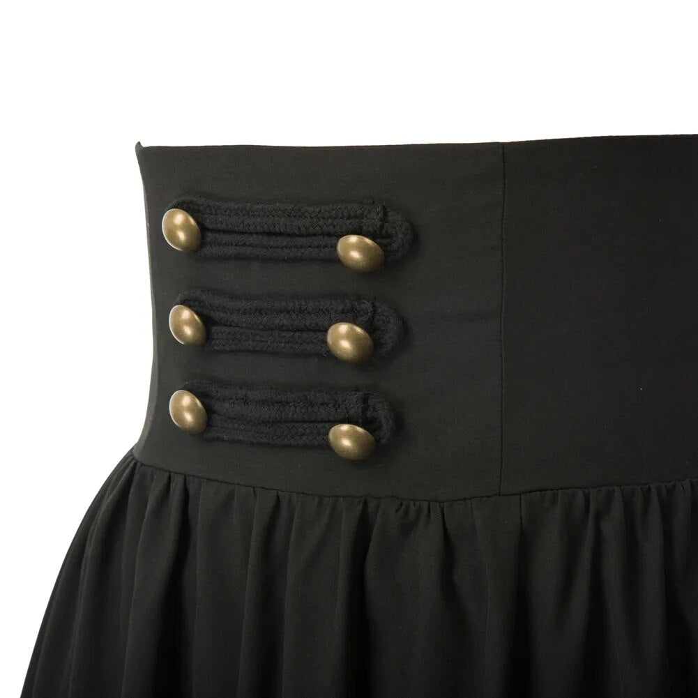 Summer Clothes Gothic Maxi Skirt