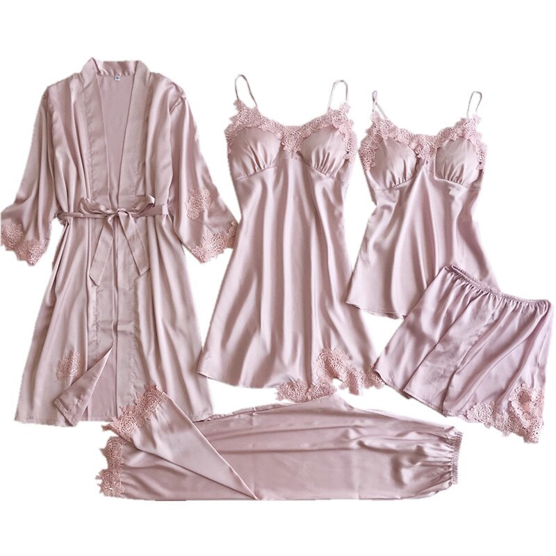 Satin pyjamas set