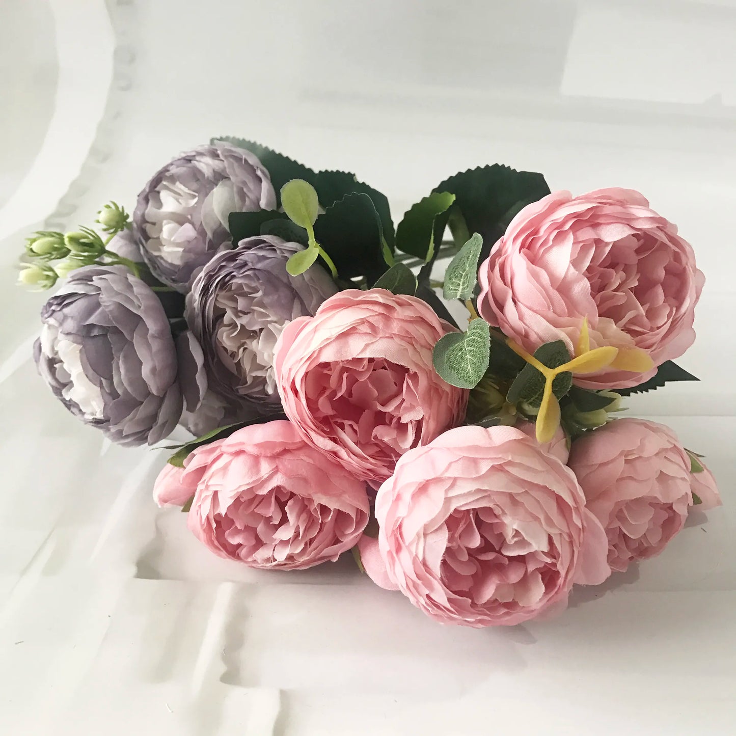 30cm Rose Pink Silk Peony Artificial Flowers