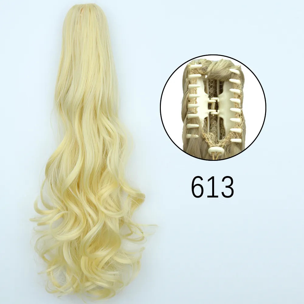 24Inch Heat Resistant Pony Tail Hair 613 1 24inches-60cm