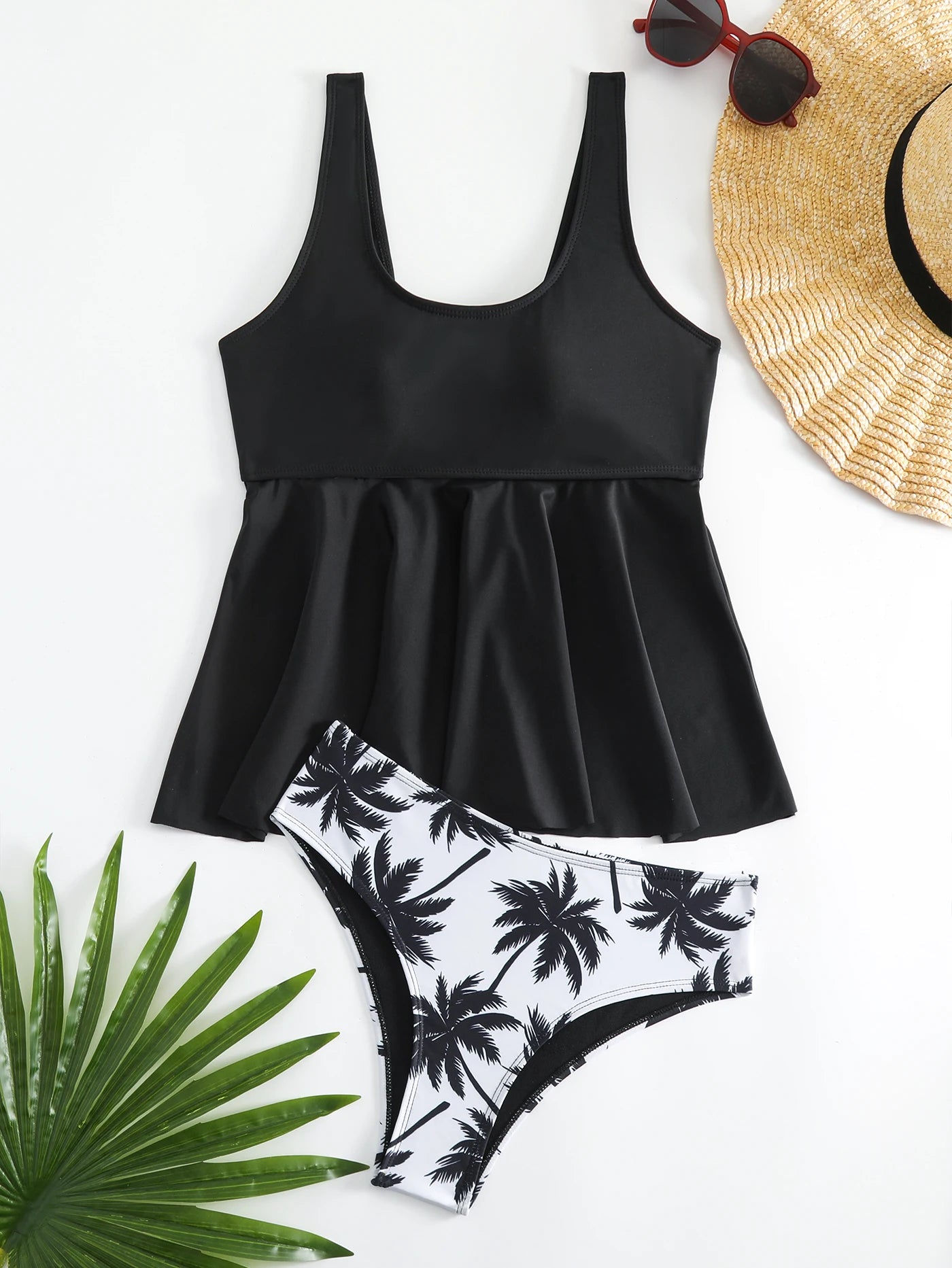 New Sexy Vest Two Piece Swimsuit