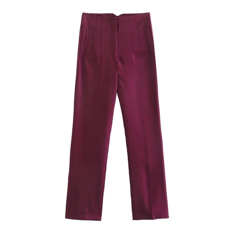 Women Pants 28 Color High Waist Pants