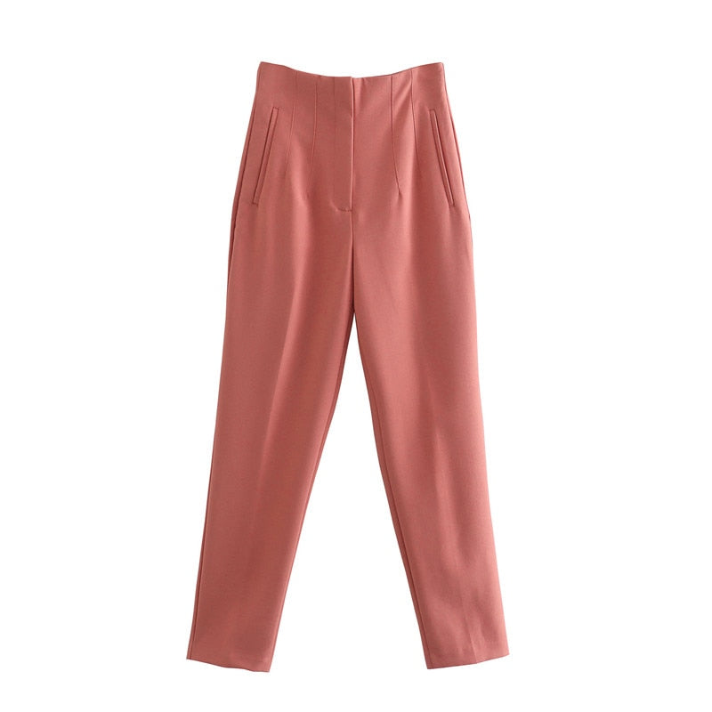 Women Pants 28 Color High Waist Pants