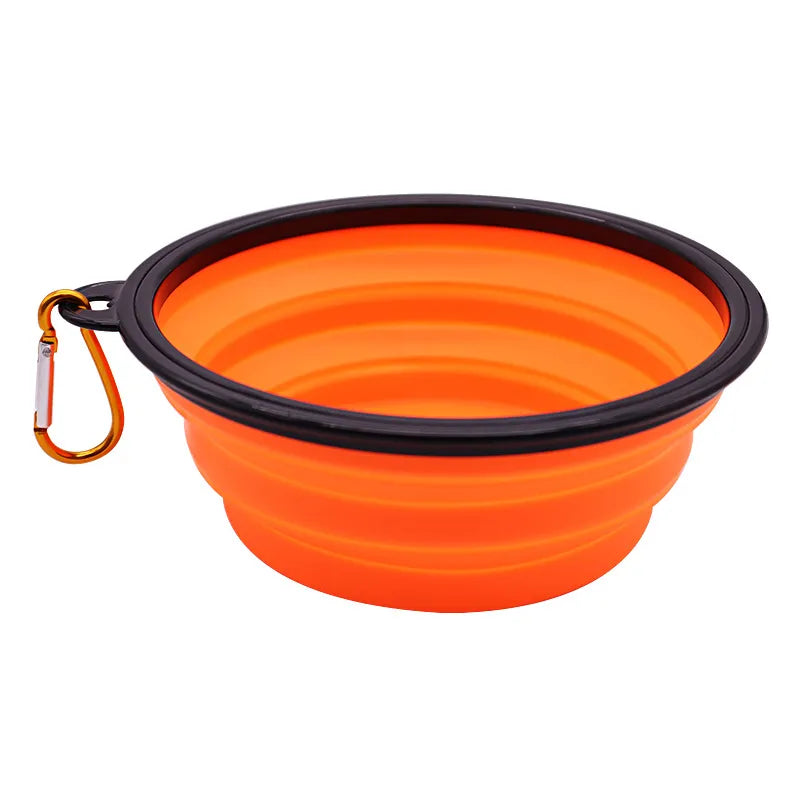 350ML/1000ML Foldable Silicone Pet Bowl