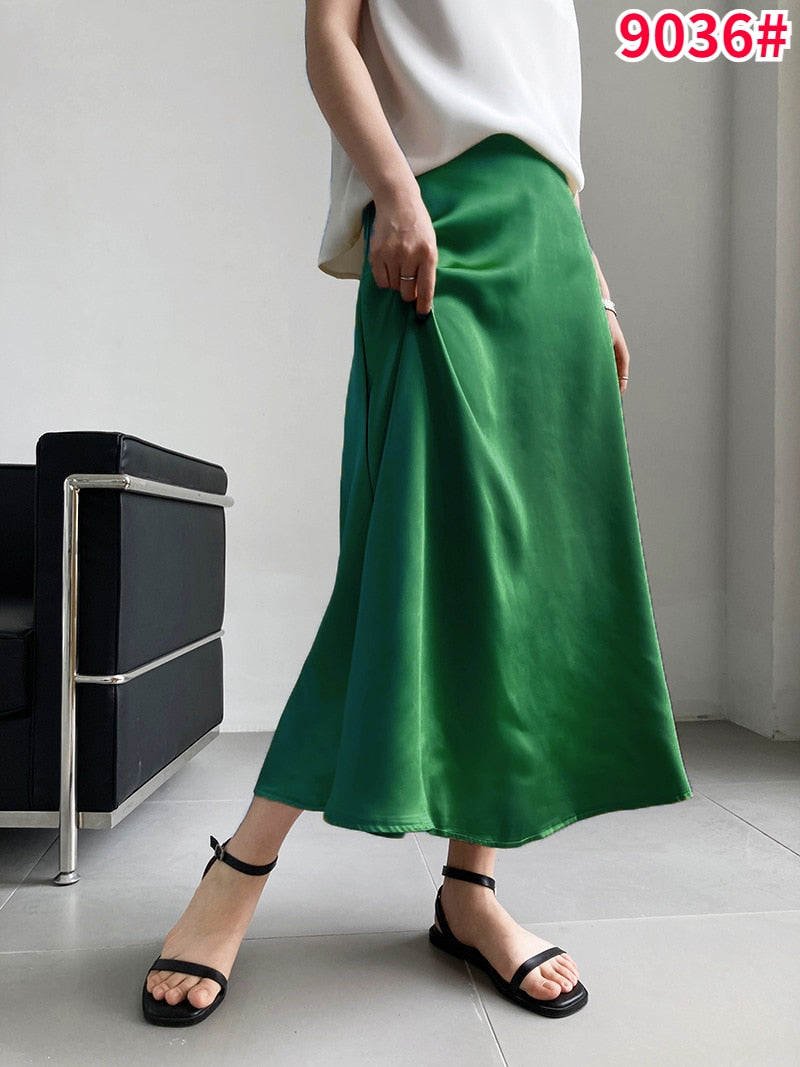 Women High Waisted Skirt