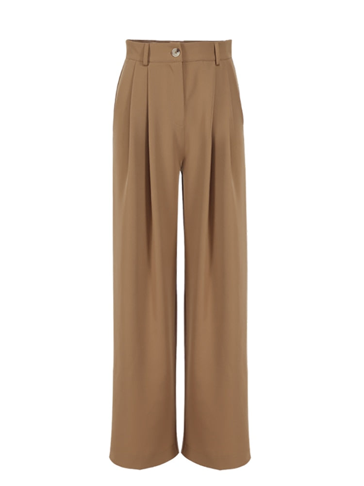 Women Spring Wide Leg Pants