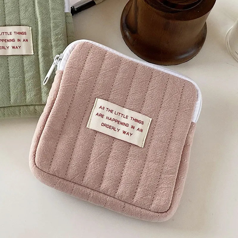 New Sanitary Napkin Storage Bags Pink