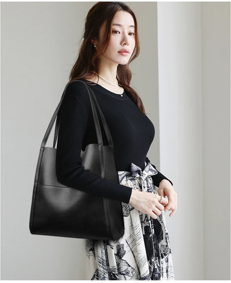 Classic PU Leather Tote bag