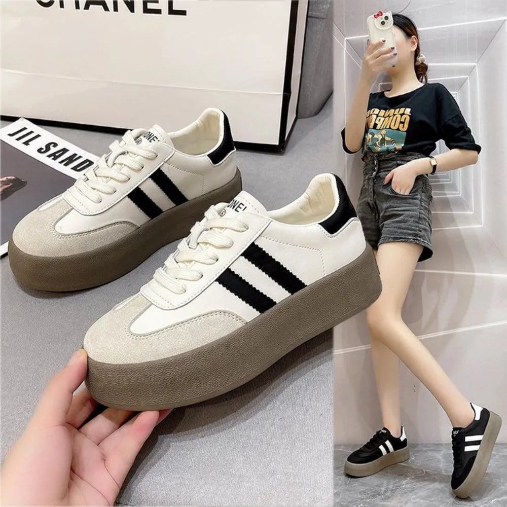 Women's Korean Design Vintage style trainers