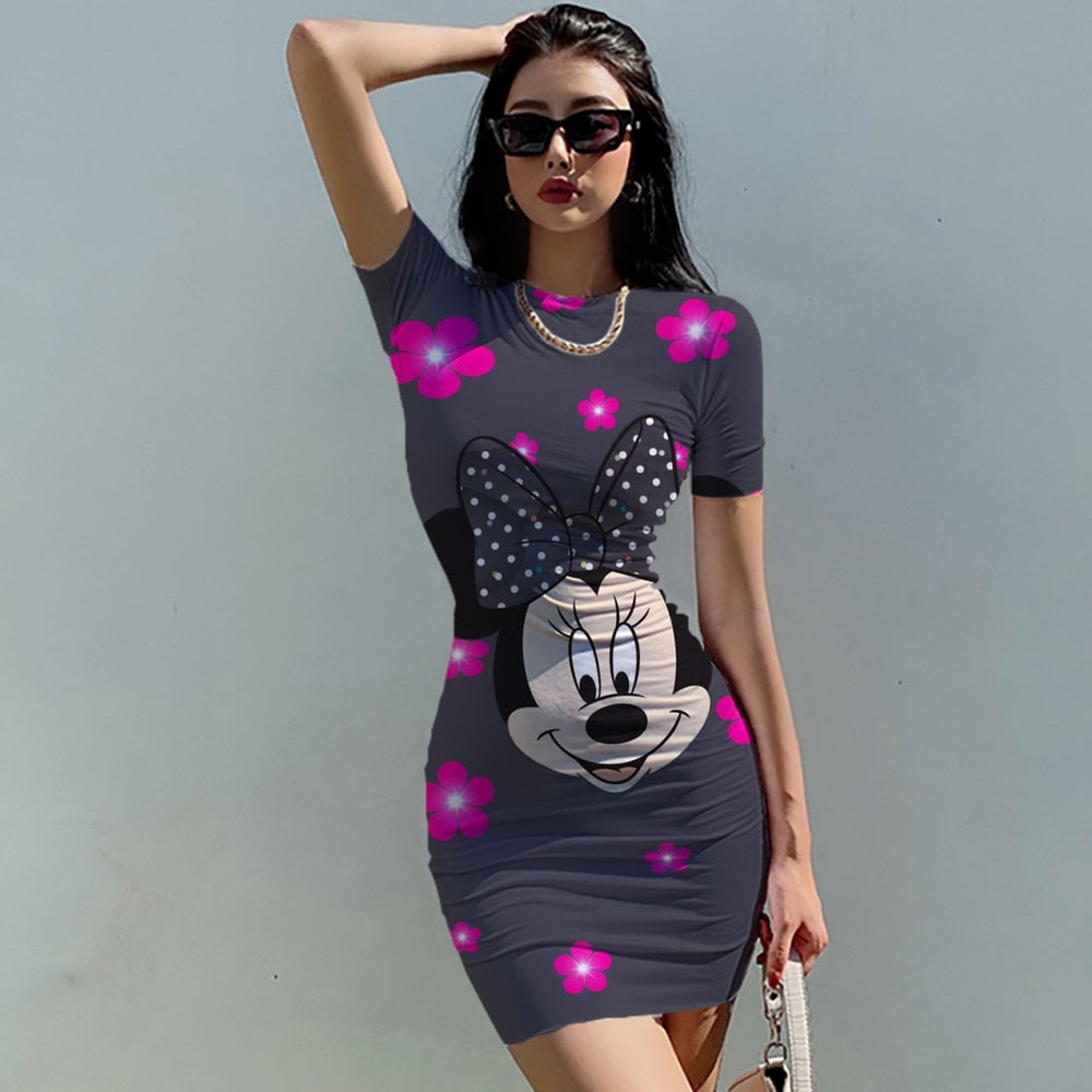 New Disney Mickey Mouse Woman Dresses