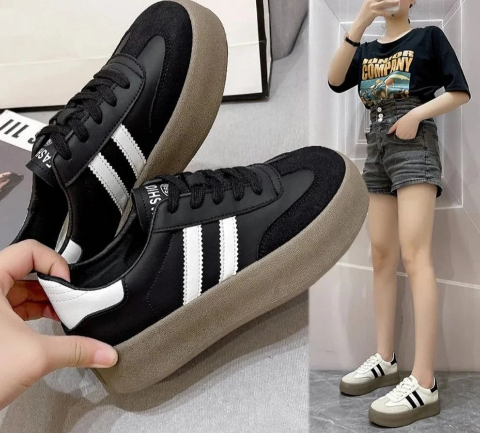 Women's Korean Design Vintage style finest trainers