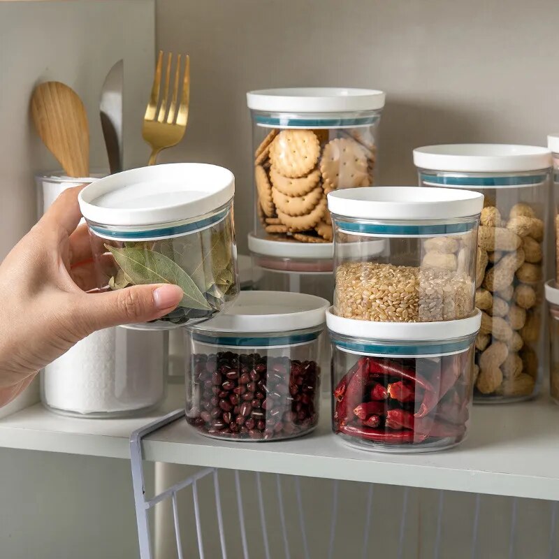Food Canister Keep Fresh New Clear Container
