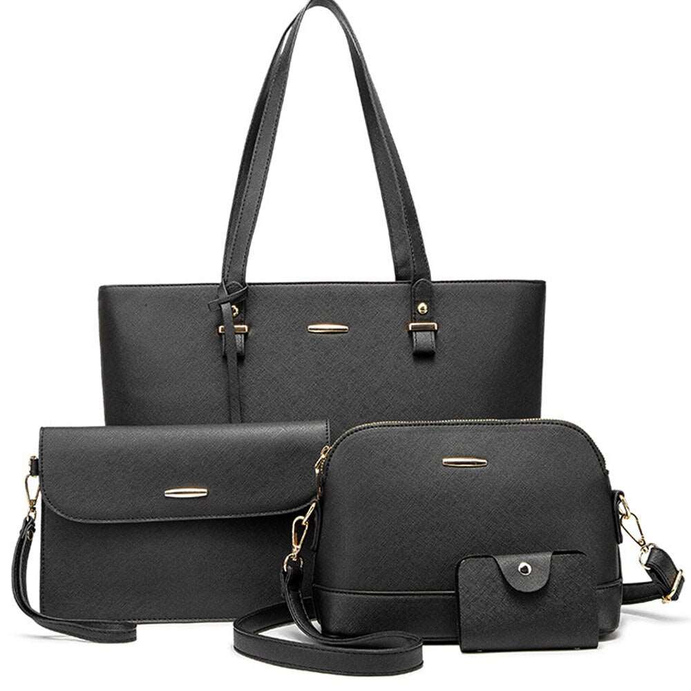 4Psc Set Women Handbags