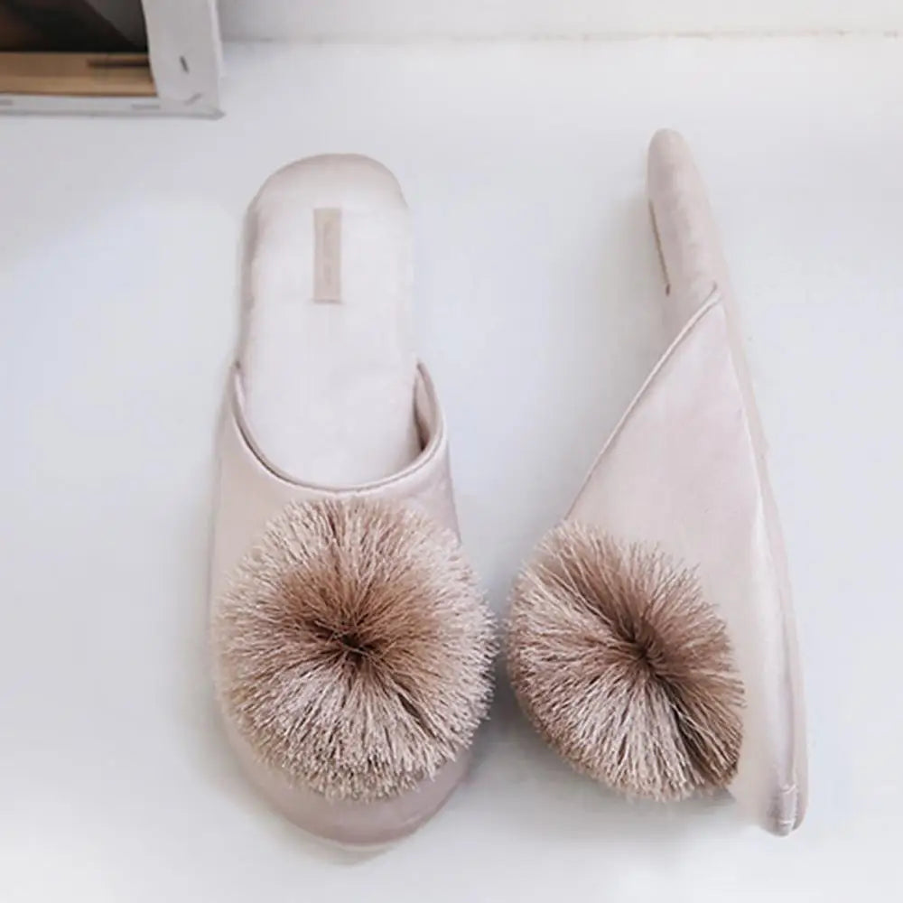 Soft Plush Winter Non-slip Slippers