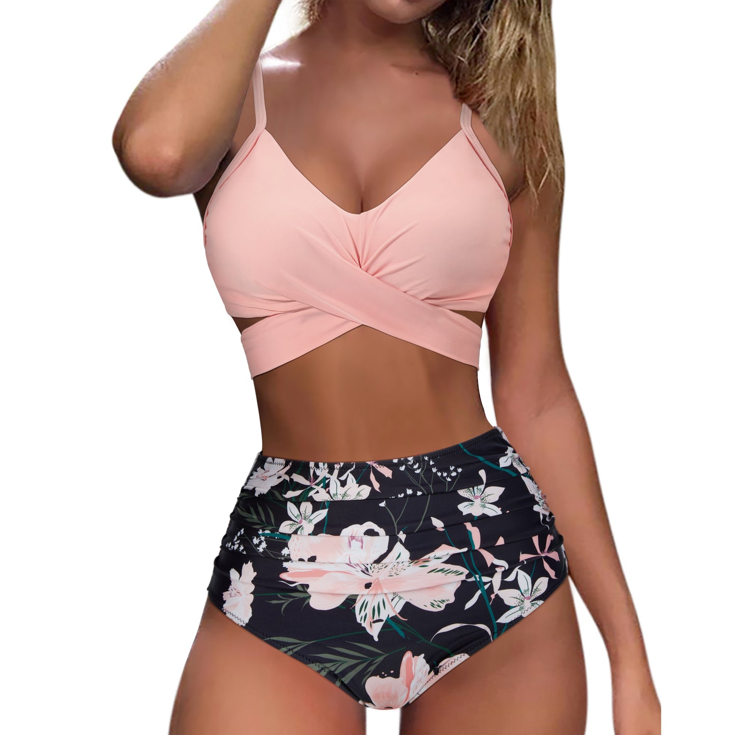 New High Waist Push Up Brazilian Bathing Suits