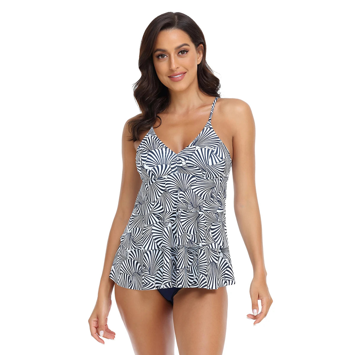 New Plus Size Two Piece Swimsuit