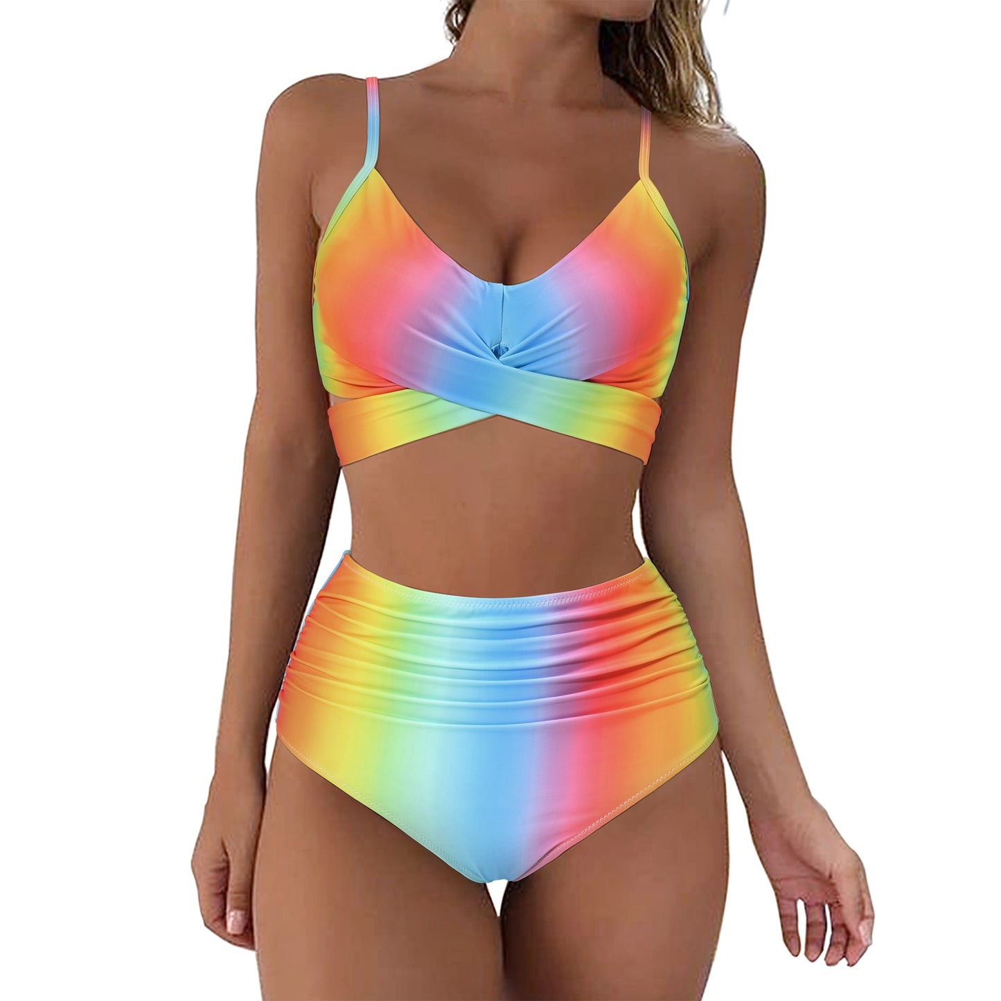 New High Waist Push Up Brazilian Bathing Suits