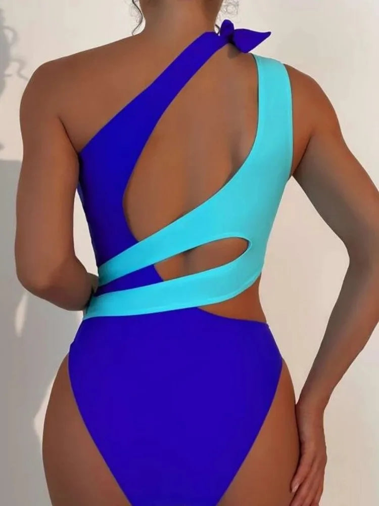 Women Sexy Cut Out Monokini Swimwear