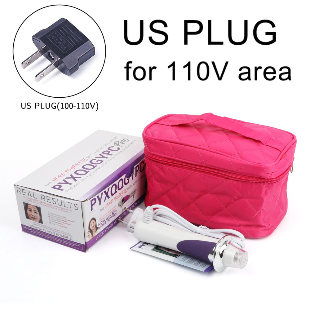 EMS Facial Oxygen Injection Machine US PLUG Cosmetic bag