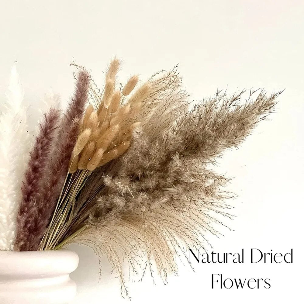 110 PCS Pampas Grass Boho Decor