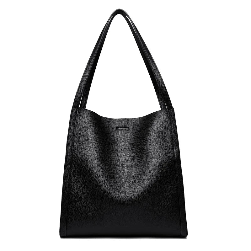 Soft PU Leather Tote Handbag