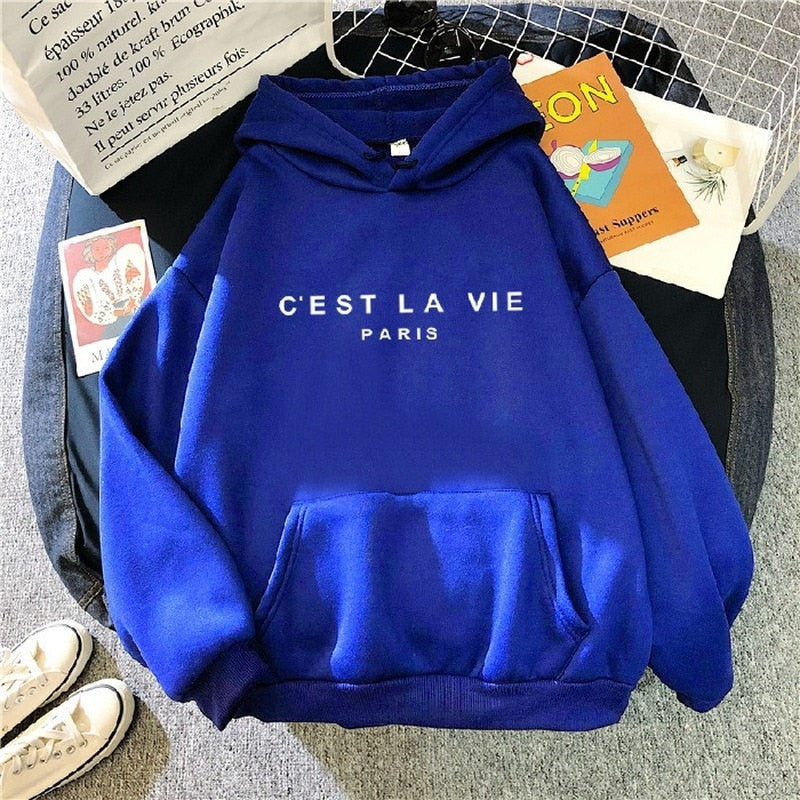 Letter print new hoodie