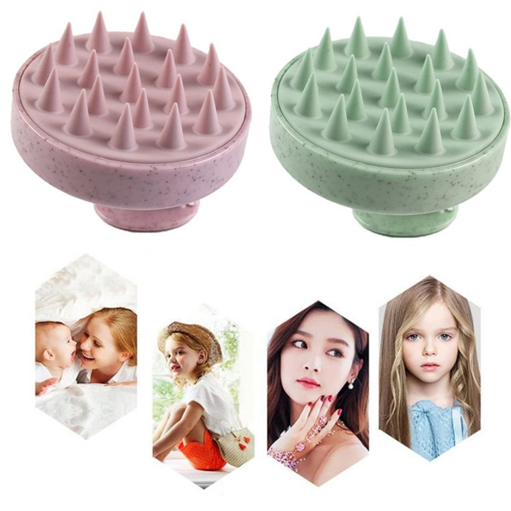 New Silicone Shampoo Brush