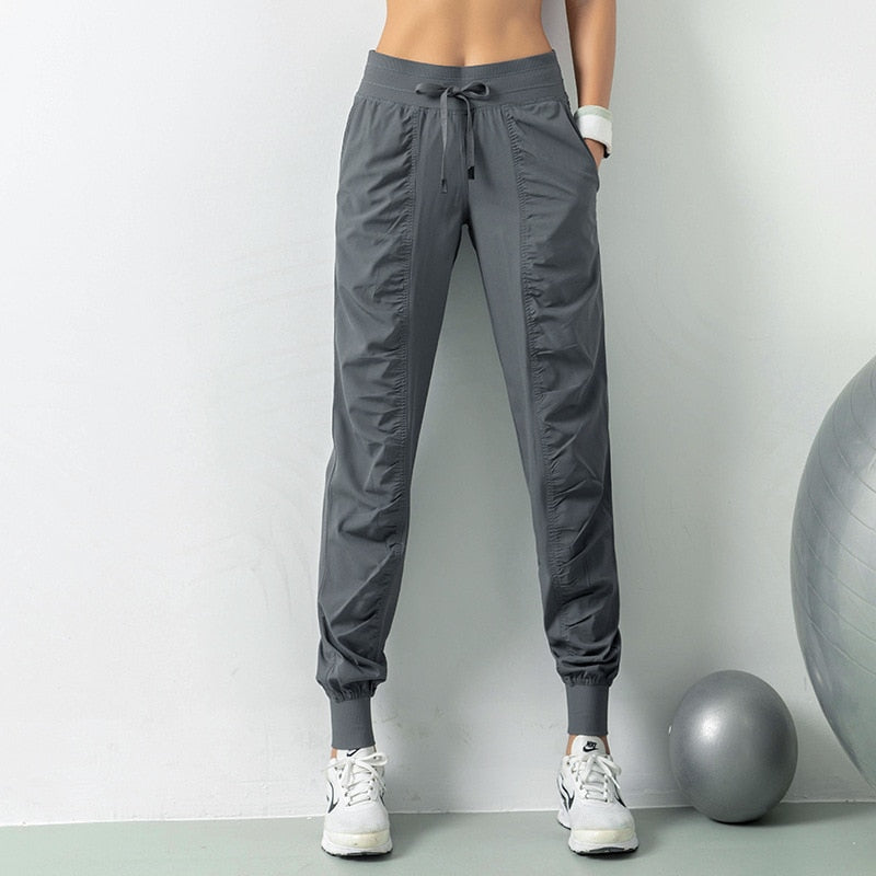 Women Quick Dry Athletic Gym Fitness Sweatpants joggers