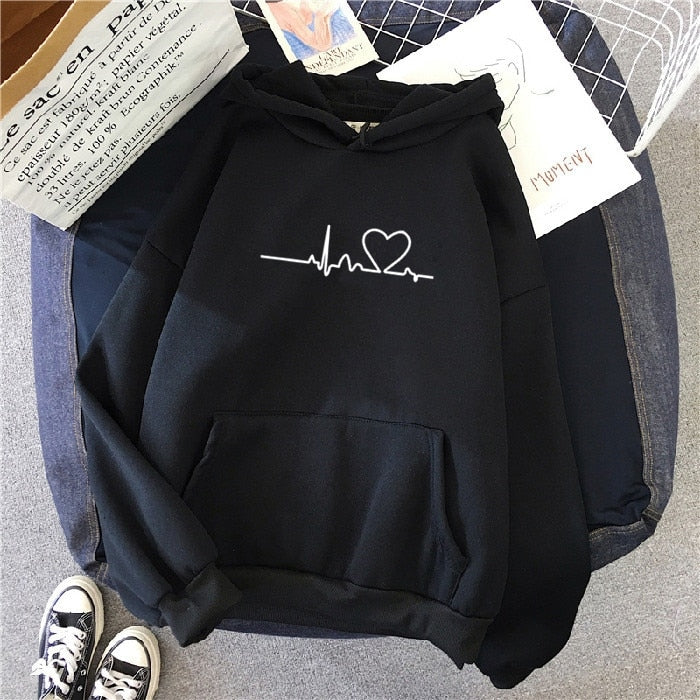 Letter print new hoodie