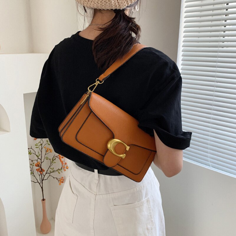 New Fashionable Caviar Small Square Bag