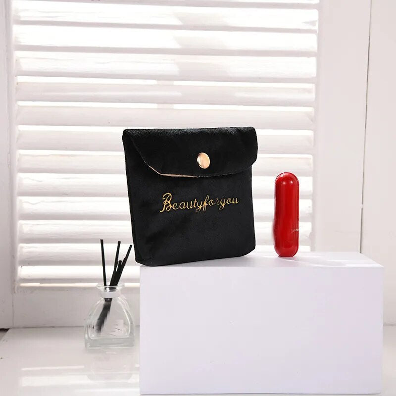 Women Small Cosmetic Bag Black