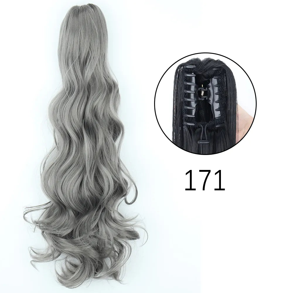 24Inch Heat Resistant Pony Tail Hair 171 1 24inches-60cm