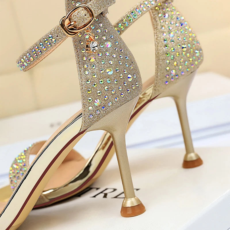 Rhinestone Women's High Heels