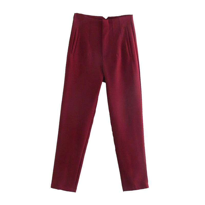 Women Pants 28 Color High Waist Pants