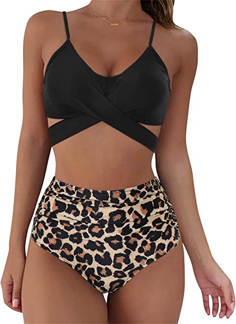 New High Waist Push Up Brazilian Bathing Suits